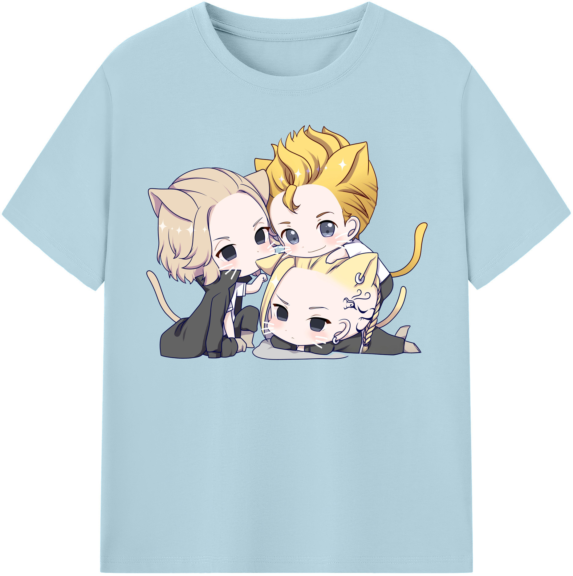 （画像用） 東京リベンジャーズ Tokyo Revengers 綿100％半袖Tシャツ（フロントプリント）